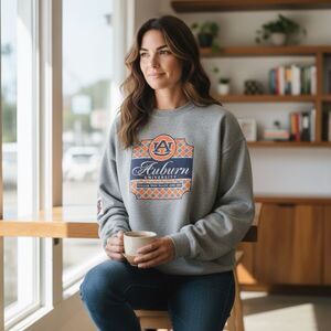 Upcycled Handmade Sweatshirt Auburn University